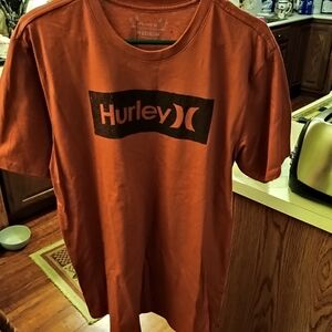 Hurley Men's Orange T-Shirt